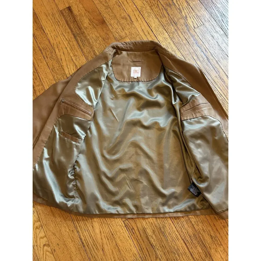 Bod & Christensen Breeze Jacket Mens 40 Full Zip Leather Outerwear Coat